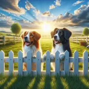dog fence idea