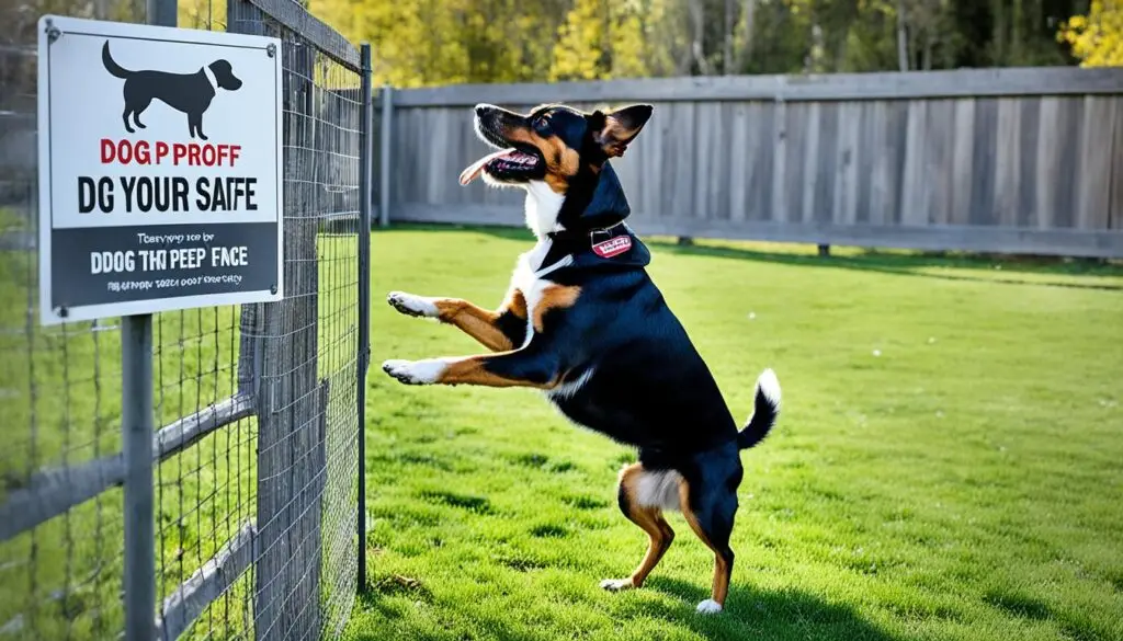 how to dog proof your fence