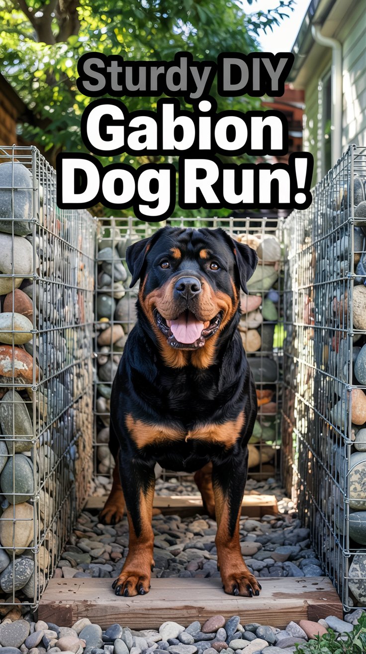 Gabion Wall Dog Run