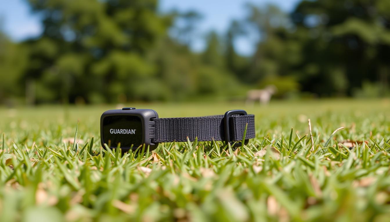 Generate an image of the Guardian GPS2.0 Dog Fence + Tracking collar
