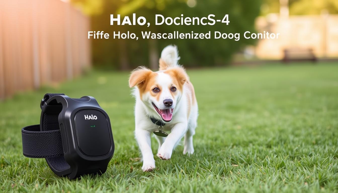 Generate an image of the Halo Collar 4 GPS Wireless Dog Fence