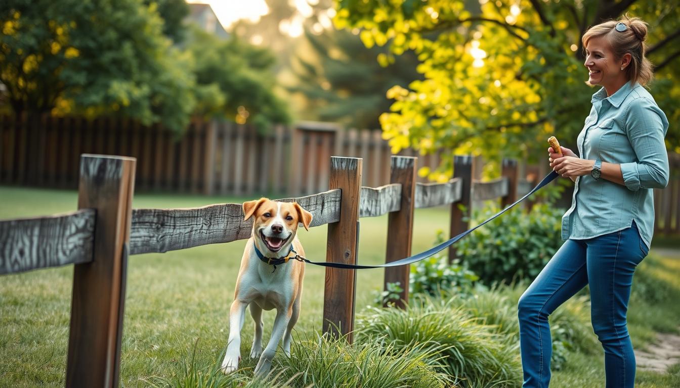 dog fence training