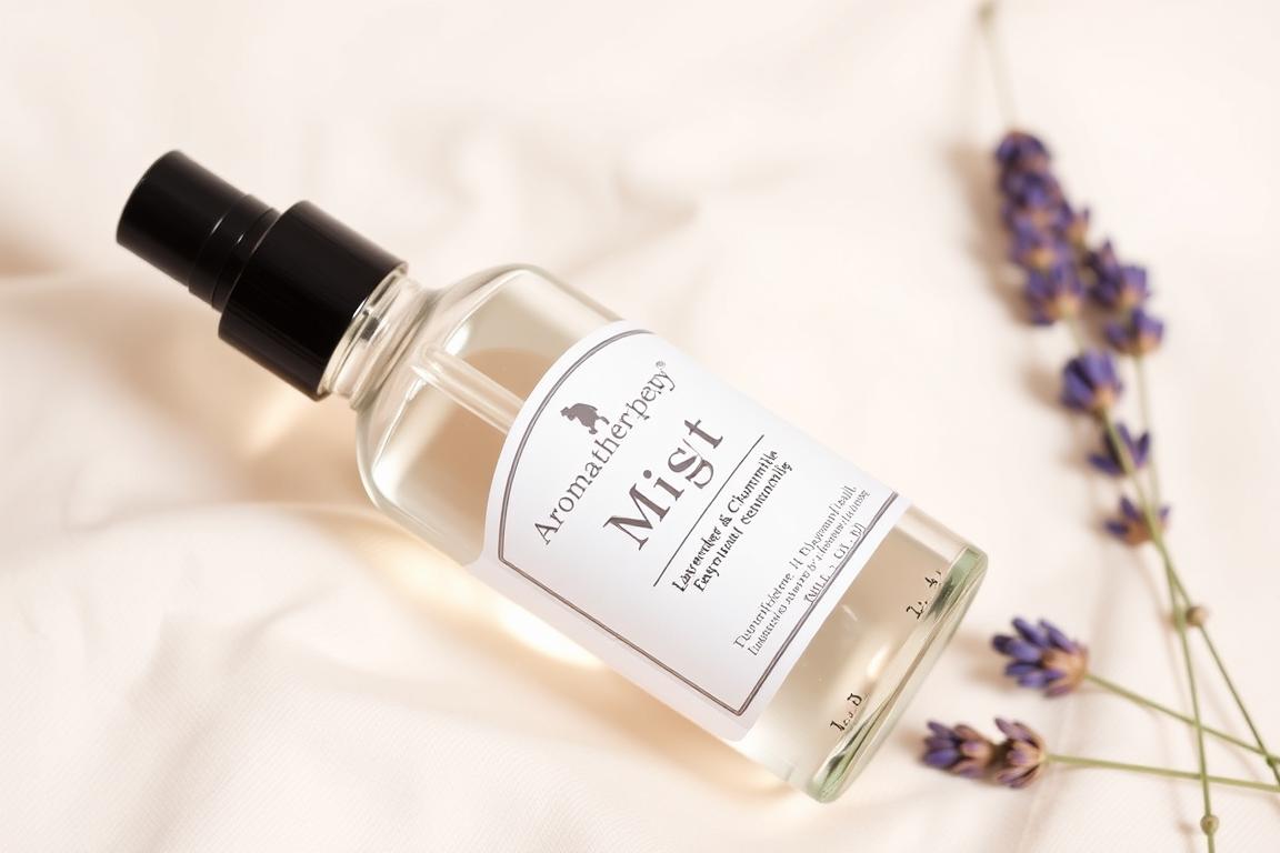 Bottle of Aromatherapy Mist with essential oils for dogs Bottle of Aromatherapy Mist with essential oils for dogs