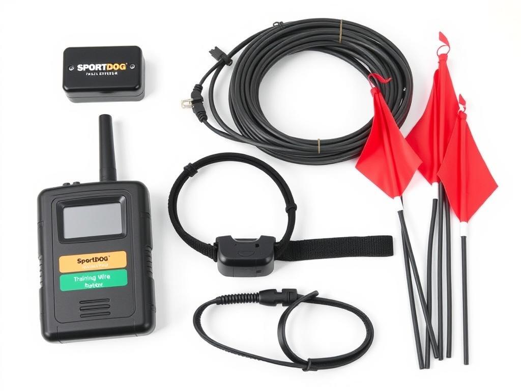 SportDOG In-Ground Fence System components for dog fence safety